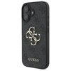 Original Case IPHONE 16 PLUS Guess Hardcase 4G Big Logo (GUHCP16M4GMGGR) black