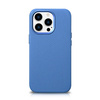 iCarer Case Leather genuine leather case for iPhone 14 Pro hellblau (WMI14220710-LB) (MagSafe compatible)