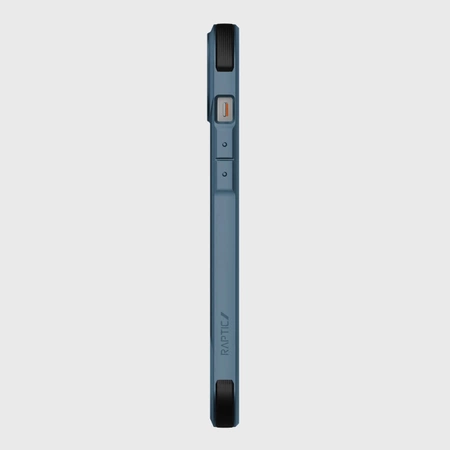 Raptic X-Doria Fort Case iPhone 14 Plus mit gepanzerter blauer MagSafe-Hülle