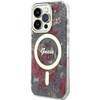Guess GUHMP14LHCFWSA iPhone 14 Pro 6.1" grün/khaki Hardcase Flower MagSafe