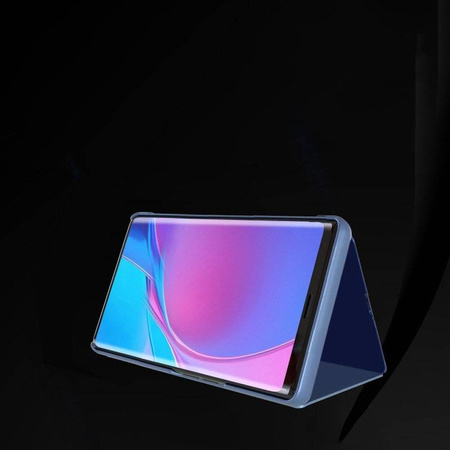 Clear View Case futerał etui z klapką Xiaomi Poco X4 NFC 5G czarny