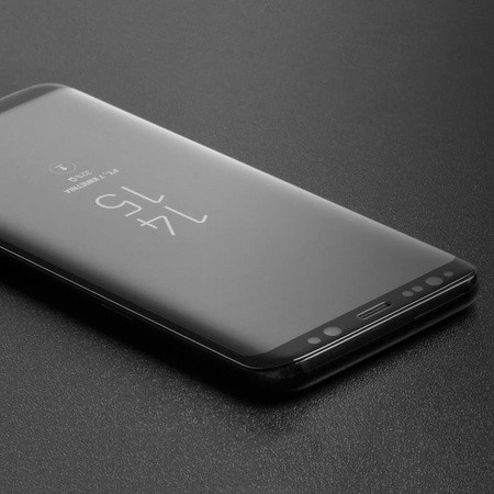 MS Diamond Glass Edge 3D Vivo V30 5G      czarny/black szkło hartowane