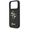 Guess Fixed Glitter Big 4G Hülle für iPhone 17 Pro - Schwarz