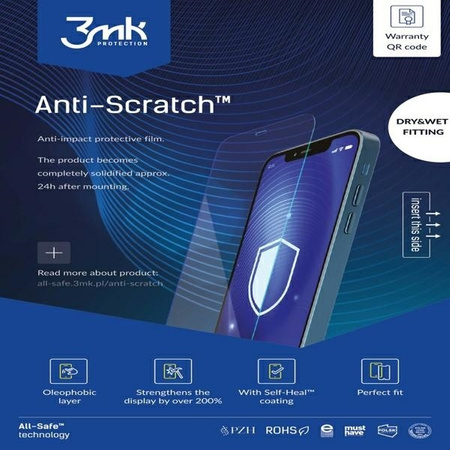 All-Safe - AIO Anti-Scratch Phone Dry & Wet Fitting 5 pcs
