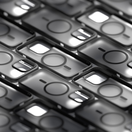 Nakładka Etteri Matt Mag do iPhone 17 Pro Max czarna