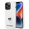 Karl Lagerfeld Silicone NFT Choupette - Etui iPhone 14 Pro (biały)