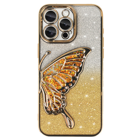 Tel Protect Butterfly Water Case do Iphone 14 złoty