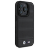 Original Handyhülle IPHONE 16 PRO MAX BMW Hardcase M Perforated & Stitched Line MagSafe (BMHMP16X23PUSPK) schwarz