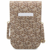 Guess Handbag GUWBHGCFSEW brown/brown GCube Stripe