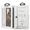 Guess 4G Big Metal Logo - Etui Samsung Galaxy S23 Ultra (brązowy)