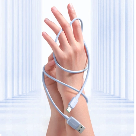 USB-Kabel - USB C 3A 1,2 m Joyroom S-AC027A14 - Blau