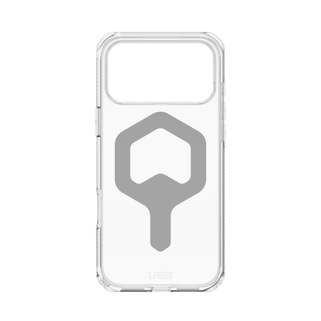 UAG Plyo MagSafe Case für iPhone 17 Pro Max - Klares Silber