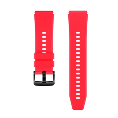 Pasek silikonowy do Huawei Watch GT 2 / 3 / 4 / 2 Pro / 3 Pro / 4 Pro / GT 2e - czerwony