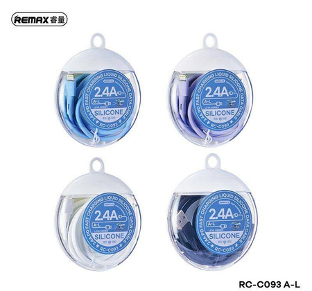 KABEL REMAX LEYA SERIES RC-C093 2.4A USB/MICRO USB 1M BLACK