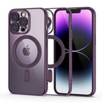 Case IPHONE 14 PRO Tech-Protect MagShine purple