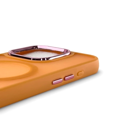 Magnetic Collection MagSafe-Hülle für iPhone 16 – Orange
