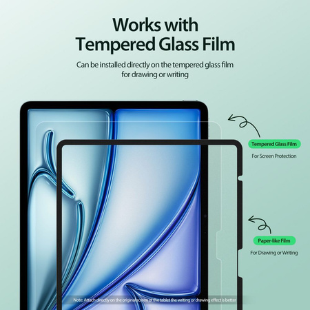 DUX DUCIS protektor NAAD ochronny na LCD o strukturze papieru do iPad Air 13 (2024)