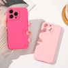 Silicone case etui iPhone 14 Plus silikonowy pokrowiec miętowozielone