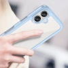 Etui Outer Space Case z żelową ramką do iPhone 16 Plus - niebieskie