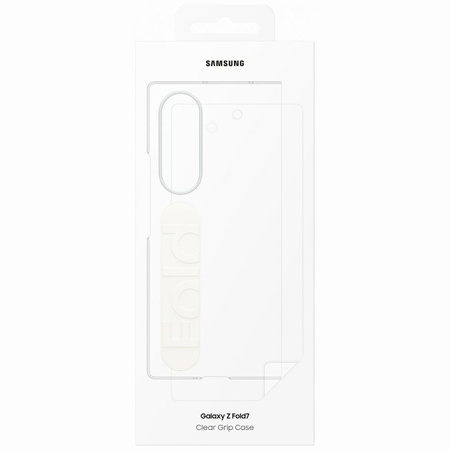 Etui Samsung Clear Grip Case do Galaxy   Z Fold7 przezroczysty