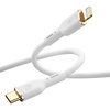WIWU kabel YQ01 USB-C - Lightning 30W 1,2m biały