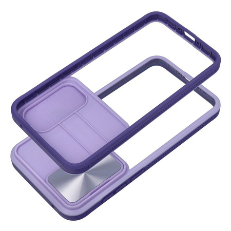 Futerał SLIDER do SAMSUNG A35 5G fioletowy