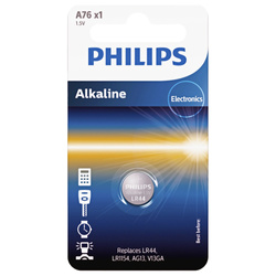 Bateria PHILIPS LR44/LR1154 Minicells Alkaline Blister 1szt