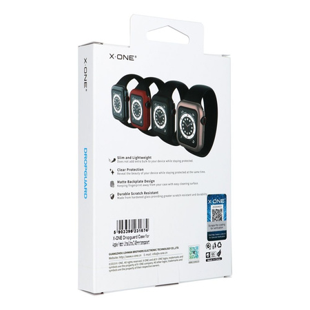 Futerał X-ONE Dropguard - do Apple Watch Ultra/Ultra2 49mm transparentny