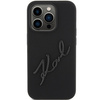 Karl Lagerfeld Silicone Karl Script case for iPhone 15 Pro - black