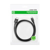 Ugreen kabel przewód USB - USB Typ C Quick Charge 3.0 3A 0,25m czarny (US287 60114)