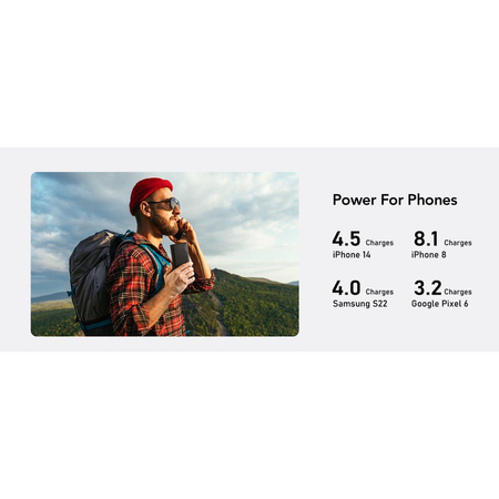 Bateria zewnętrzna (Powerbank) VEGER TCE130 - 25 000mAh Quick Charge PD 130W (W2503)