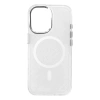 Wozinsky Glitter Case with Mag Safe for Samsung Galaxy S25 - Clear with Glitter