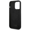 Original Handyhülle IPHONE 14 PRO MAX Karl Lagerfeld Hardcase Silicone Choupette Body schwarz