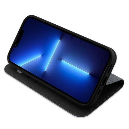 Karl Lagerfeld KLBKP14SSAKLHPG iPhone 14 6,1&quot; Bücherregal Silber/Silber Saffiano-Monogramm