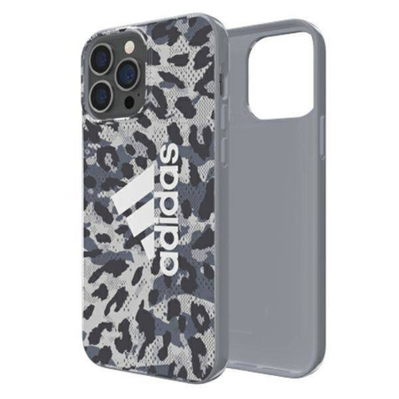 Oryginalne Etui IPHONE 13 PRO MAX Adidas OR Snap Case Leopard szare