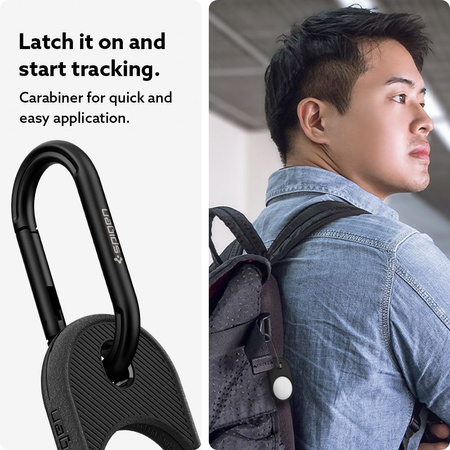 SPIGEN VAULT APPLE AIRTAG MATTE BLACK