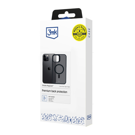 3MK Smoke MagCase iPhone 12 Pro Max 6.7"