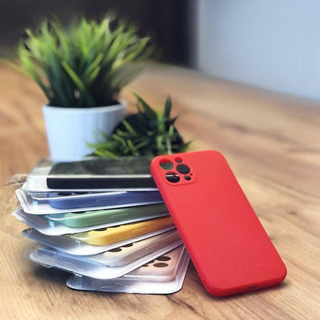 Wozinsky Color Case silicone flexible durable case iPhone 13 mini red
