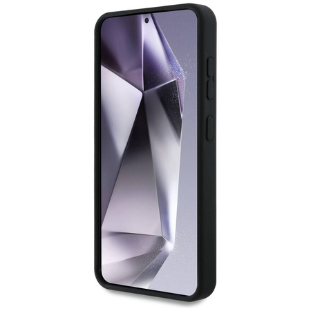 Oryginalne Etui SAMSUNG GALAXY S25 Mercedes Silicone Contrasted Curves MagSafe czarne