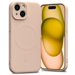 Mercury Semi-Silicon Magsafe Iphone 14 PINK SAND / PUDROWY RÓŻ