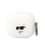 Karl Lagerfeld Silicone NFT Choupette Head 3D - Etui AirPods 3 (biały)