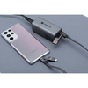 FORCELL F-ENERGY C241 4w1 kabel Typ C / USB A do Typ C / Lightning QC PD 3A 60W 1 m chrom