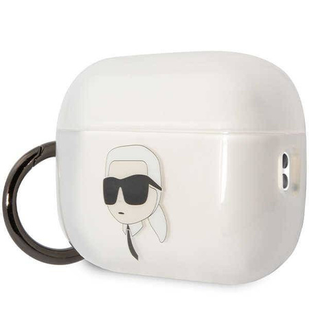 Karl Lagerfeld KLAP2HNIKTCT Airpods Pro 2 cover transparent Ikonik Karl Lagerfeld