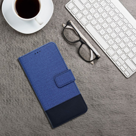 Kabura GOMMA Book do SAMSUNG A16 5G niebieski