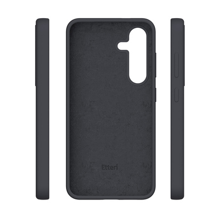 Etteri Silicone case do Samsung Galaxy S25 Edge czarna