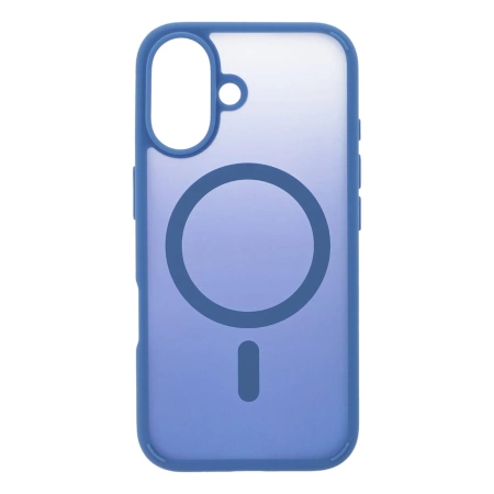 Puro Cover in TPU "GRADIENT" with Magsafe and gradient effect for iPhone 16E, blue