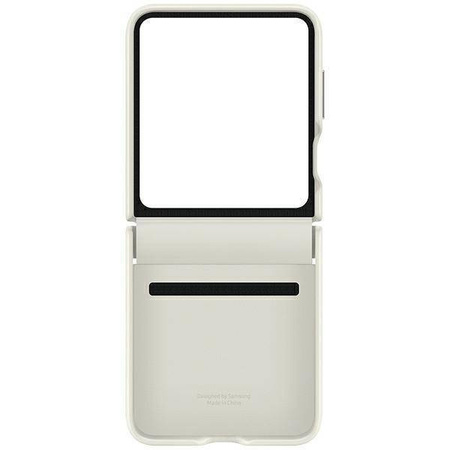 Öko-Lederhülle für Samsung Galaxy Z Flip 5 – Creme
