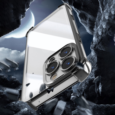 Nakładka Anti Shock Chrome do iPhone 14 Pro 6,1" czarna