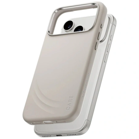 CARE by PanzerGlass FLOW MagSafe Hülle für iPhone 17 Pro Max – Beige