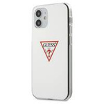 Guess Triangle Logo - Etui iPhone 12  Mini (biały)